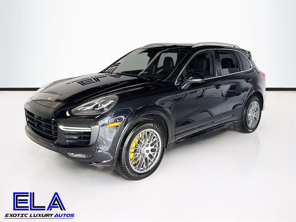 2016 Porsche Cayenne TURBO! CARBON! STEERING! WHEEL!Ceramic Brakes! PREMIUM PAK PLUS! - 22941154 - 70