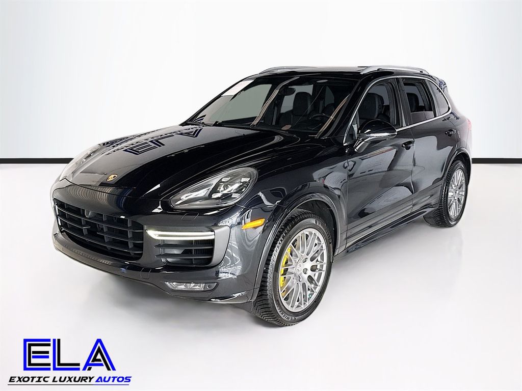 2016 Porsche Cayenne TURBO! CARBON! STEERING! WHEEL!Ceramic Brakes! PREMIUM PAK PLUS! - 22941154 - 71