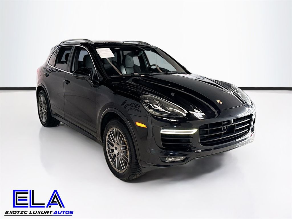 2016 Porsche Cayenne TURBO! CARBON! STEERING! WHEEL!Ceramic Brakes! PREMIUM PAK PLUS! - 22941154 - 76