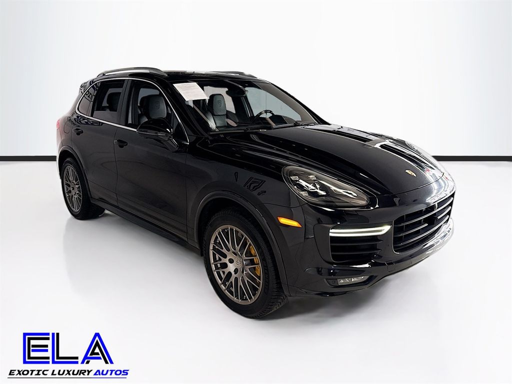 2016 Porsche Cayenne TURBO! CARBON! STEERING! WHEEL!Ceramic Brakes! PREMIUM PAK PLUS! - 22941154 - 77