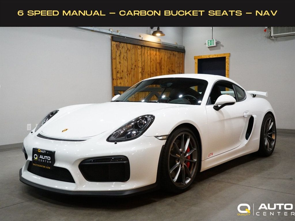 2016 Porsche Cayman 2dr GT4 - 22529973 - 0