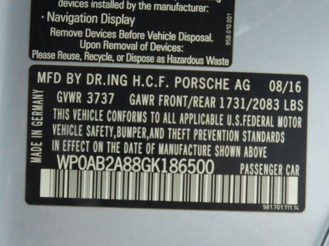 2016 Porsche Cayman 2dr S - 22948231 - 31