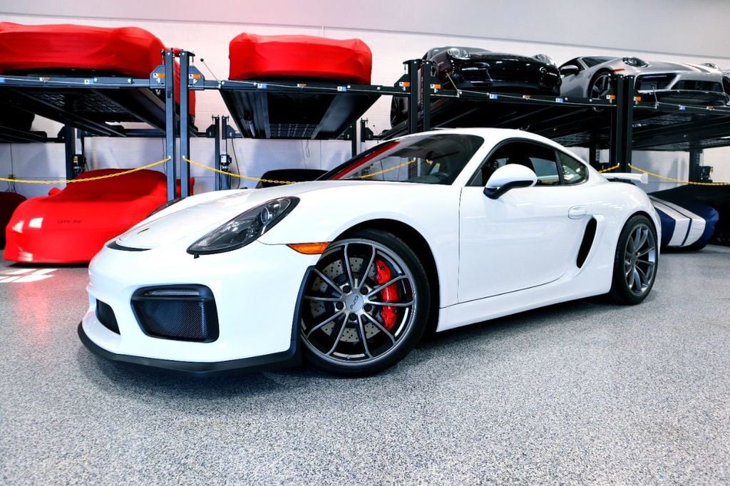 2016 Porsche CAYMAN GT4 * ORIGINAL OWNER 4,885 MILE GT4!! - 21983867 - 2