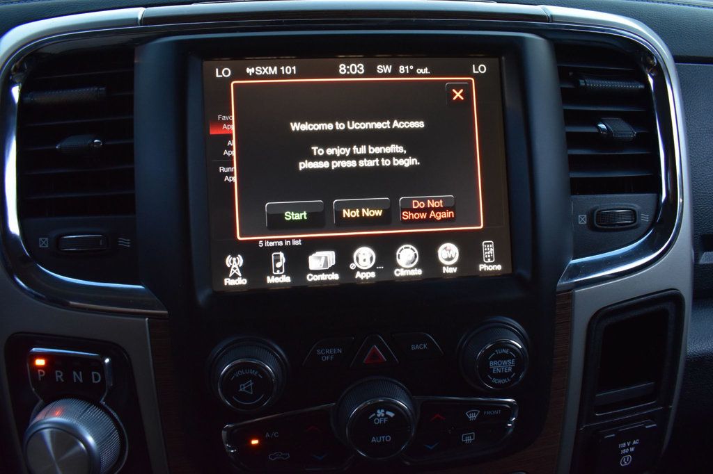 2016 Ram 1500 4WD Crew Cab 140.5" Laramie - 22839310 - 46