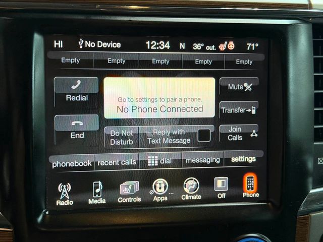 2016 Ram 1500 4WD Crew Cab 140.5" Laramie - 22982595 - 41