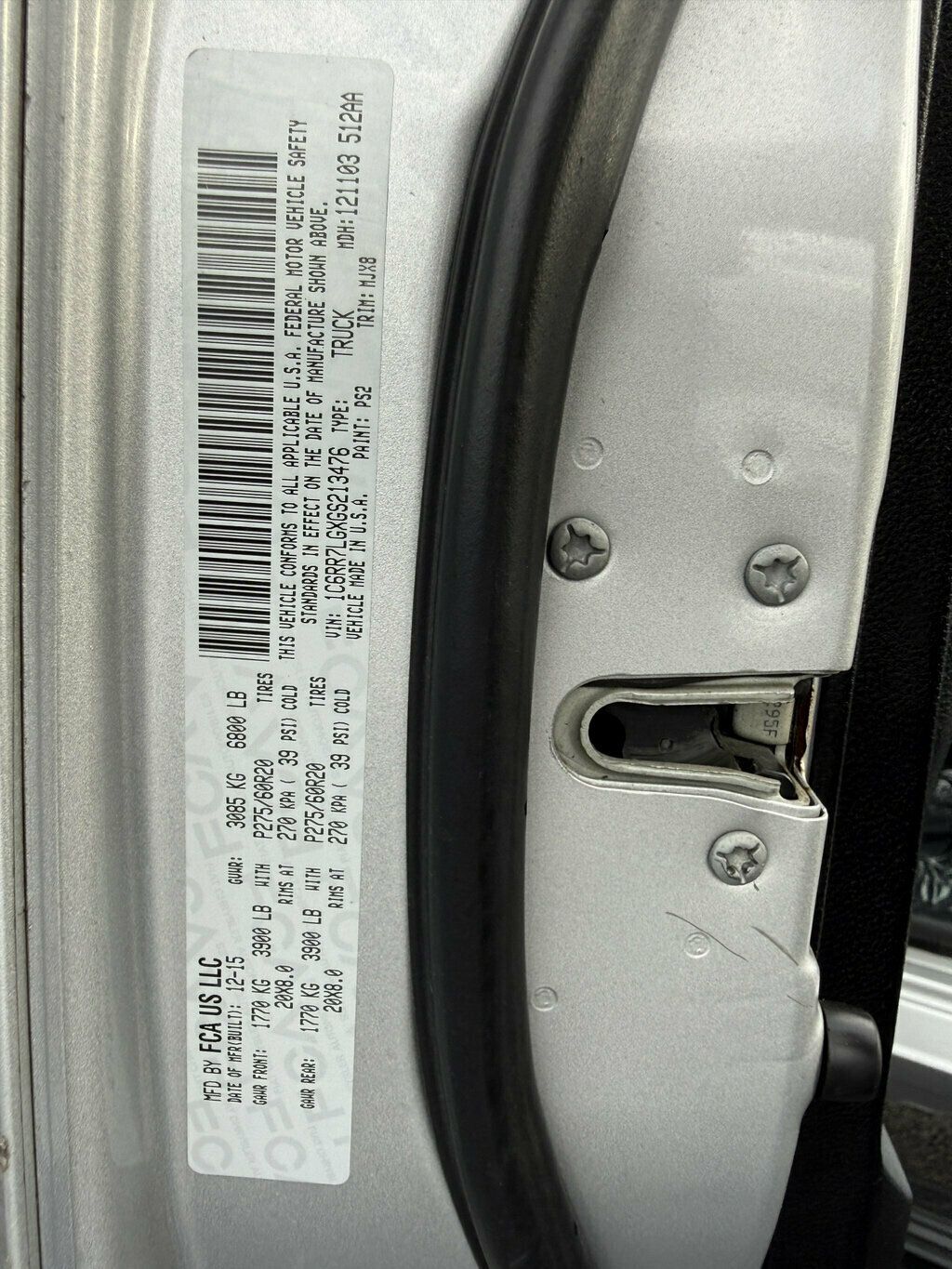 2016 Ram 1500 4WD Crew Cab 149" Big Horn - 23094168 - 39