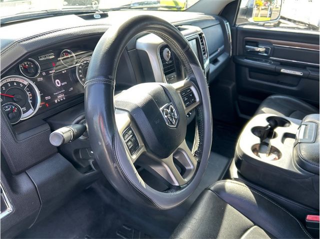 2016 Ram 1500 Quad Cab LARAMIE 4X4 ECODIESEL NAV BACK UP CAM CLEAN - 22996788 - 12