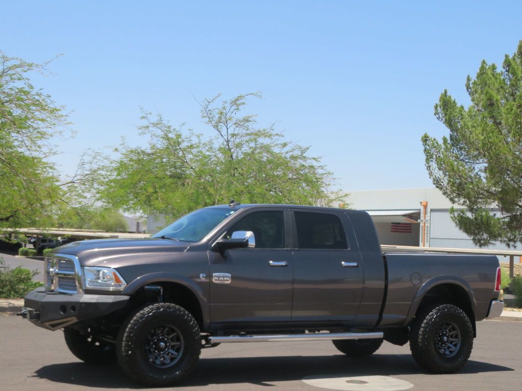 2016 Ram 2500 1OWNER LIMITED LONGHORN MEGA CAB CUMMINS DIESEL LIFTED  - 23036249 | Video 1