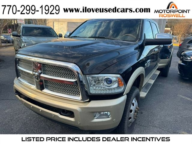 2016 Ram 3500 4WD Mega Cab 160.5" Longhorn - 22736662 - 0