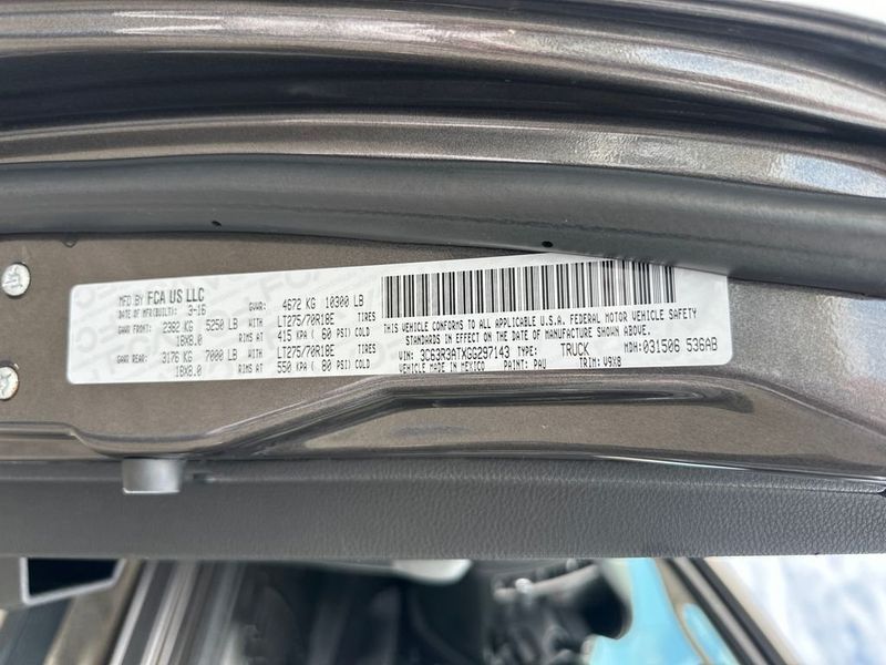 2016 Ram 3500 4WD Reg Cab 140.5" Tradesman - 23047500 - 21