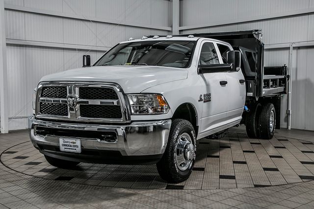 2016 Ram 3500 RAM 3500 CREW 4X4 * 6.7 CUMMINS * CONTRACTOR DUMP * STILL NEW - 16815704 - 2