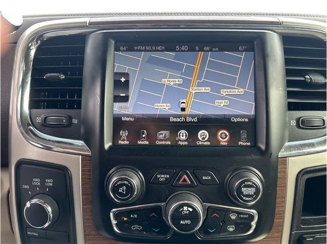 2016 Ram 3500 Crew Cab LARAMIE DUALLY 4X4 NAV BACK UP CAM CLEAN - 23026810 - 16