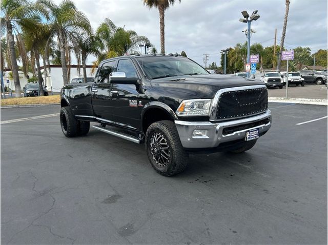 2016 Ram 3500 Crew Cab LARAMIE DUALLY 4X4 NAV BACK UP CAM CLEAN - 23026810 - 2