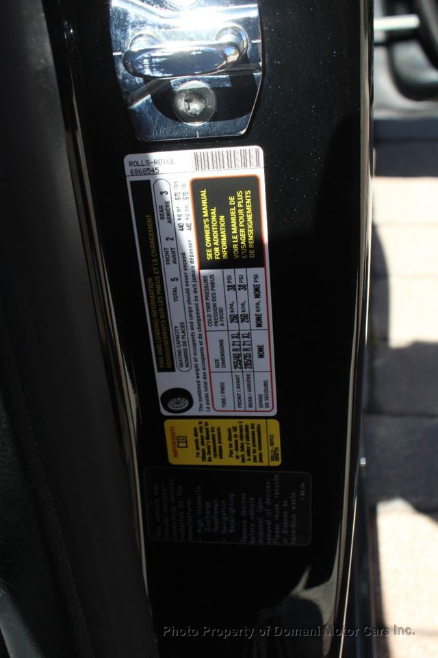 2016 Rolls-Royce Ghost TWO OWNER , FACTORY NEW ENGINE/TURBOS @ 39.225 MILES  - 21229997 - 56