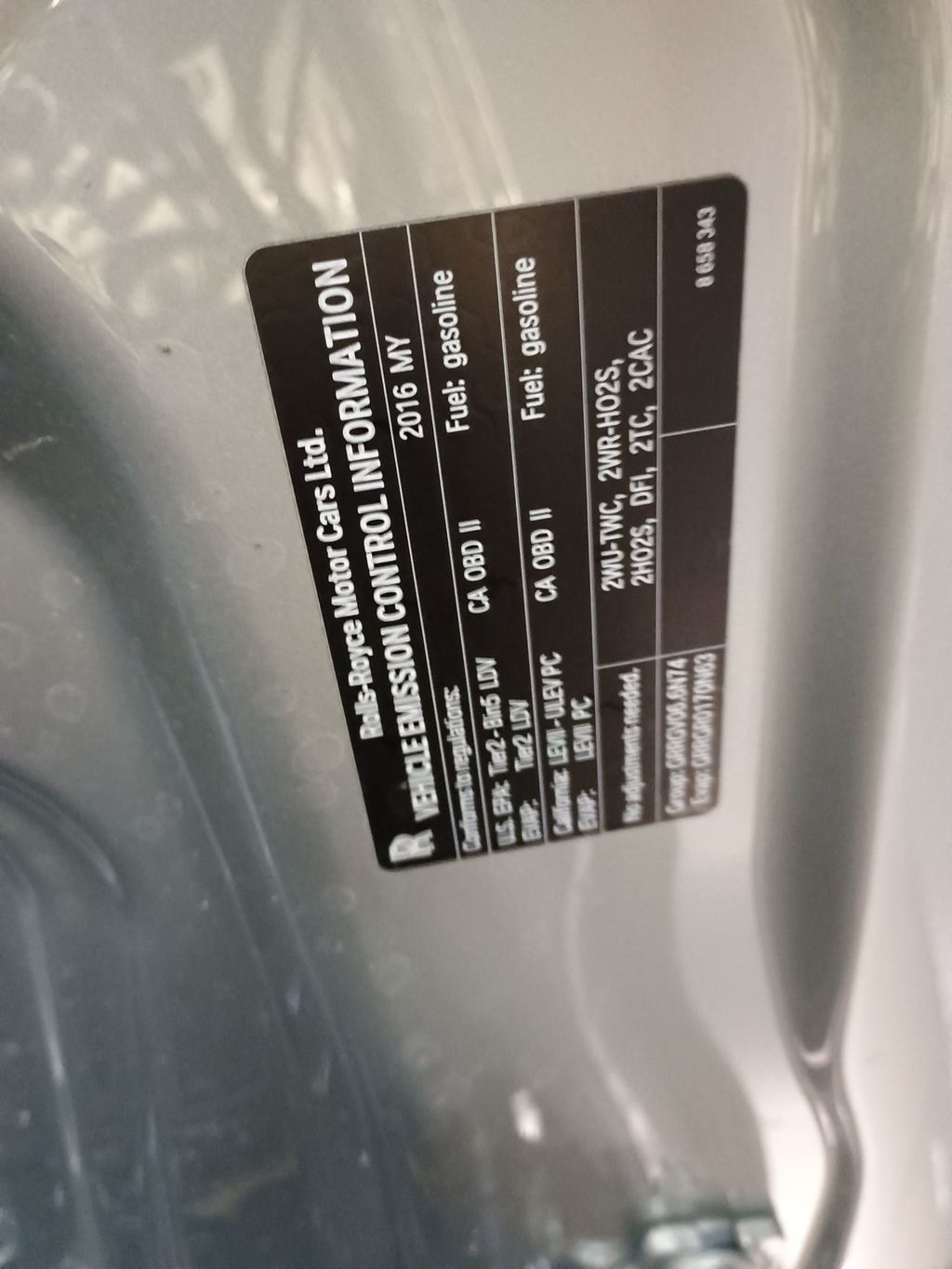 2016 Rolls-Royce Wraith 2dr Coupe - 22998848 - 60