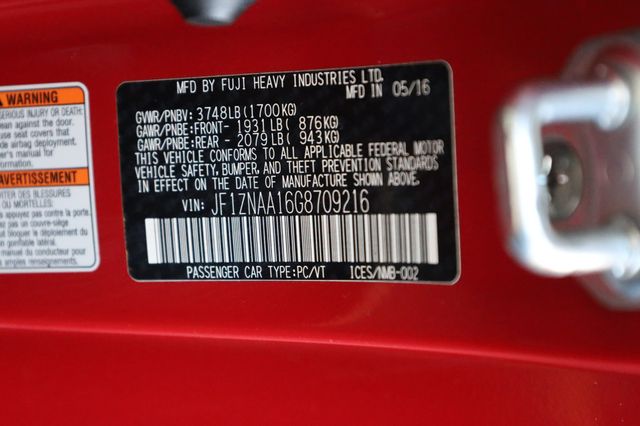 2016 Scion FR-S 2dr Coupe Automatic - 22980120 - 12