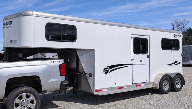 2016 Shadow 2 Horse KingPro Straight Load Queen Tack GooseNeck  - 22999458 - 1