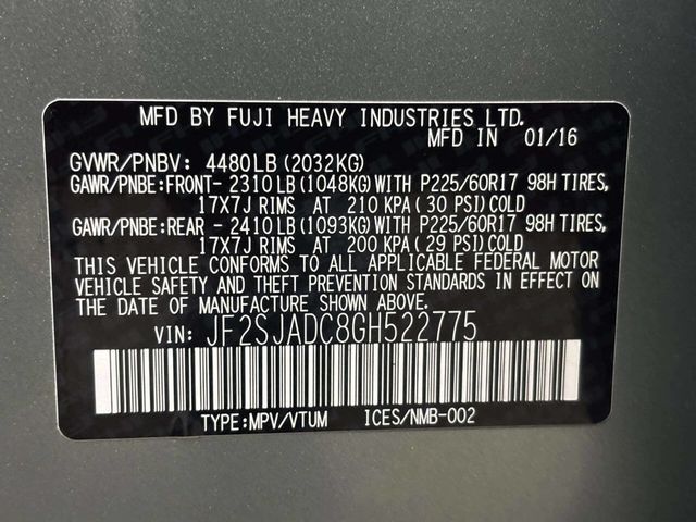 2016 Subaru Forester 4dr CVT 2.5i Premium PZEV - 23040872 - 35