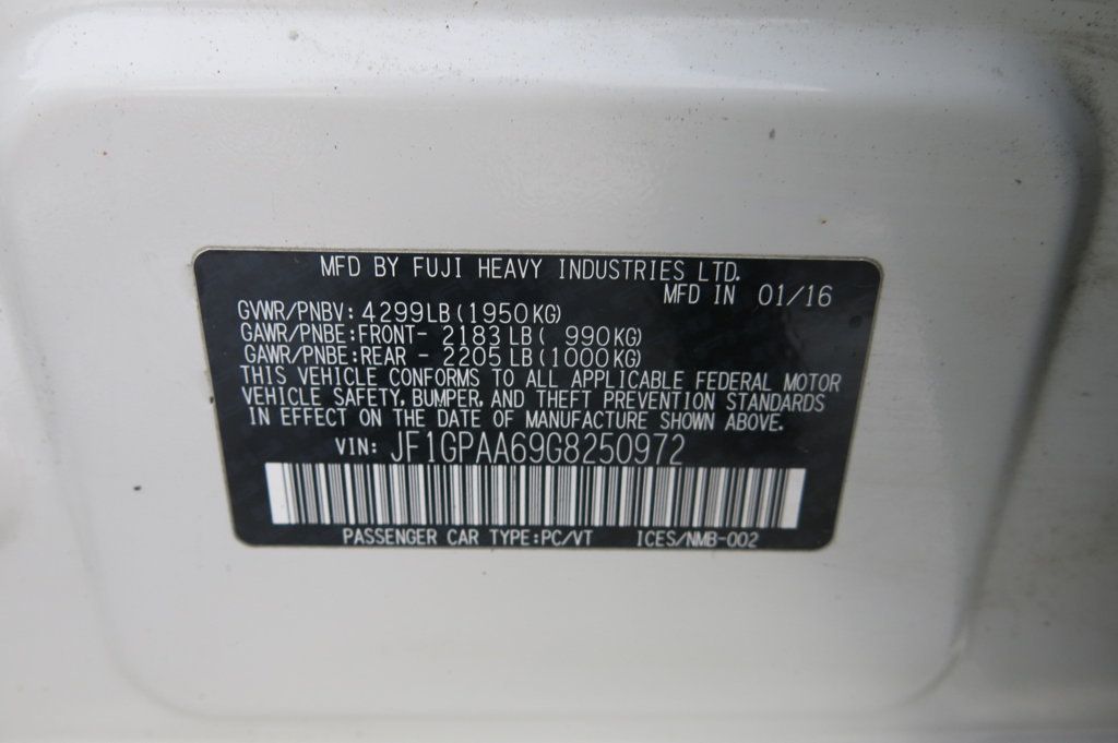 2016 Subaru Impreza Wagon 5dr CVT 2.0i - 22956682 - 35