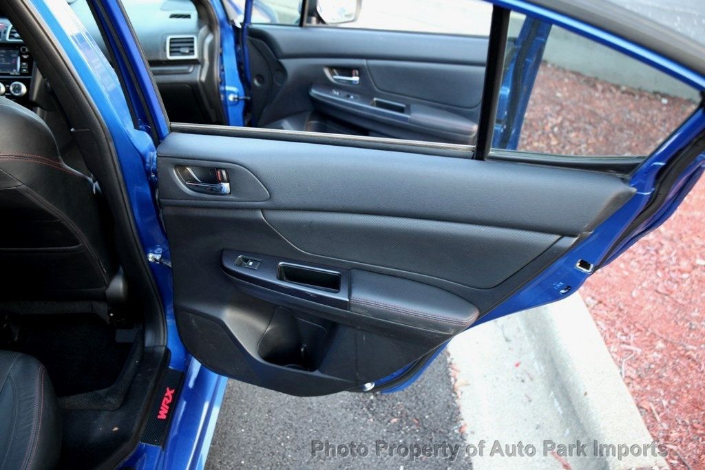 2016 Subaru WRX Limited photo 41