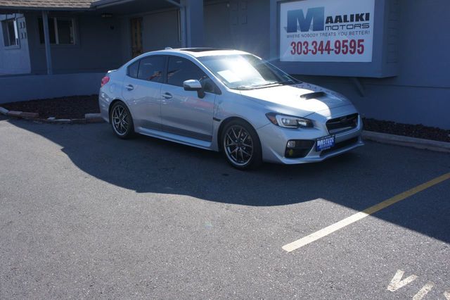 16 Used Subaru Wrx Sti 4dr Sedan Limited W Lip Spoiler At Maaliki Motors Serving Aurora Denver Co Iid