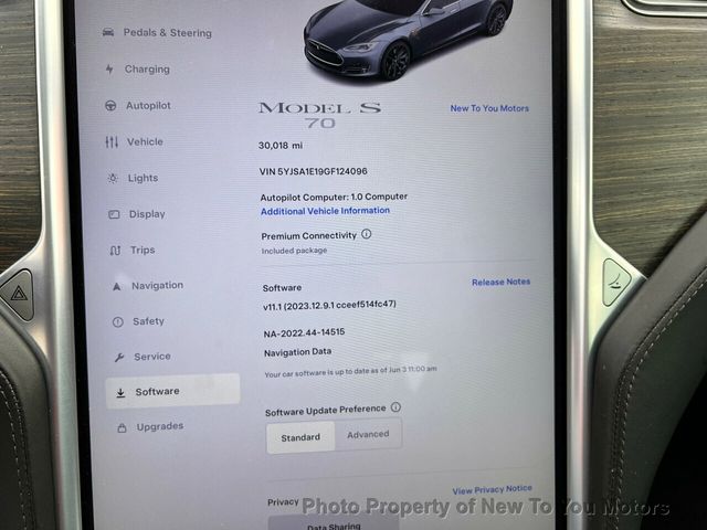 2016 Tesla Model S 2016.5 4dr Sedan RWD 70 kWh Battery - 21964581 - 14