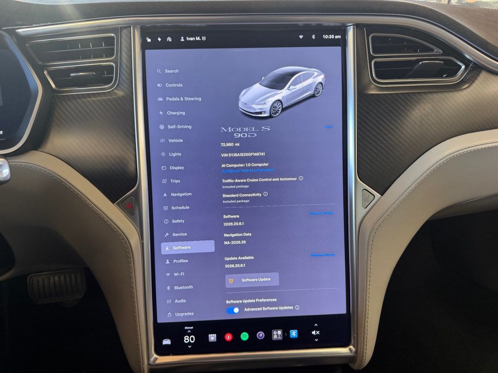2016 Tesla Model S 4dr Sedan AWD 90D - 23097085 - 28