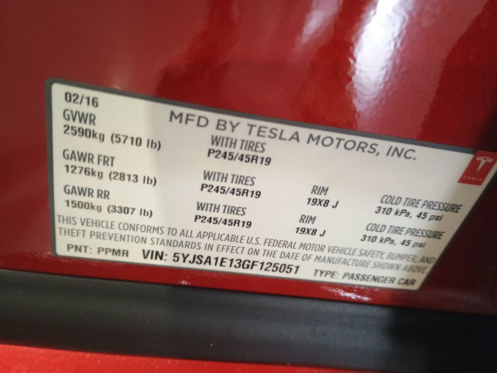 2016 Tesla Model S 4dr Sedan RWD 70 5950 Miles Clean Carfax Florida Car - 22962967 - 47