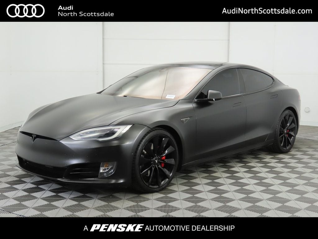 Used tesla model on sale s p90d