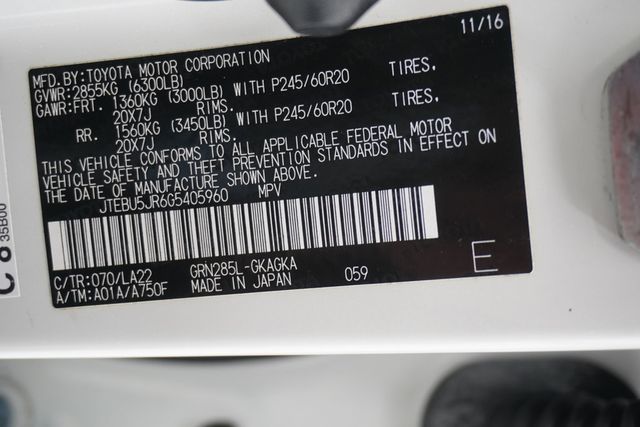 2016 Toyota 4Runner  - 22942240 - 35