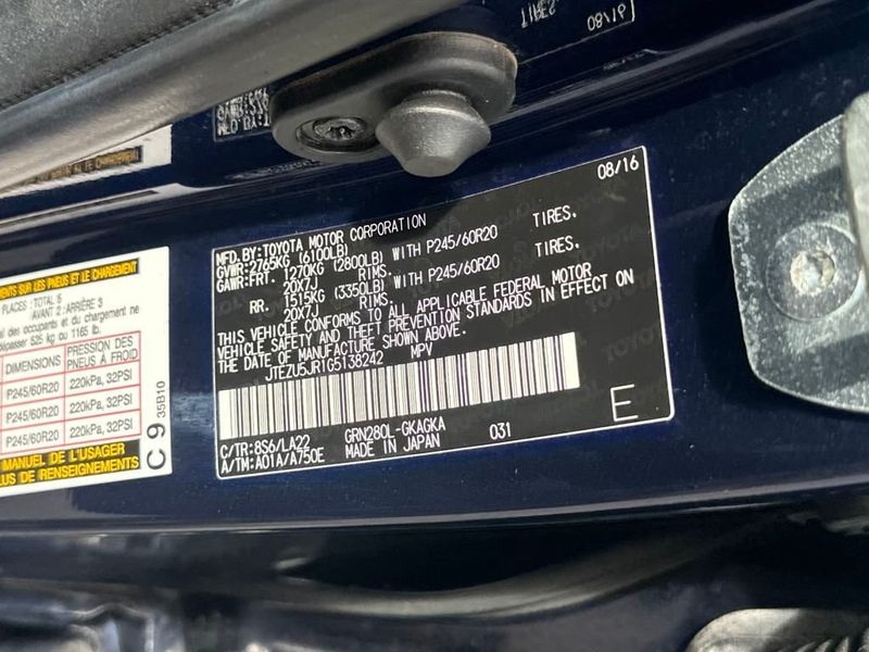 2016 Toyota 4Runner RWD 4dr V6 Limited - 22940784 - 20