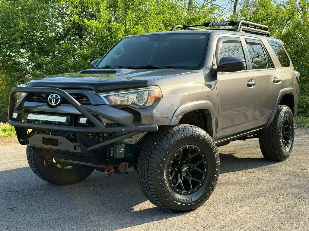 2016 Toyota 4Runner Trail Edition, 3.5" Suspension Lift, Steel Bumper,  LED Lights - 23002385 - 0
