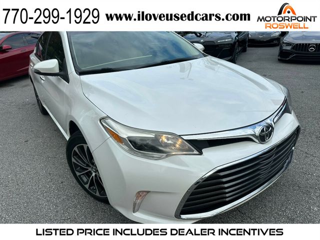 2016 Toyota Avalon 4dr Sedan XLE - 22927483 - 0