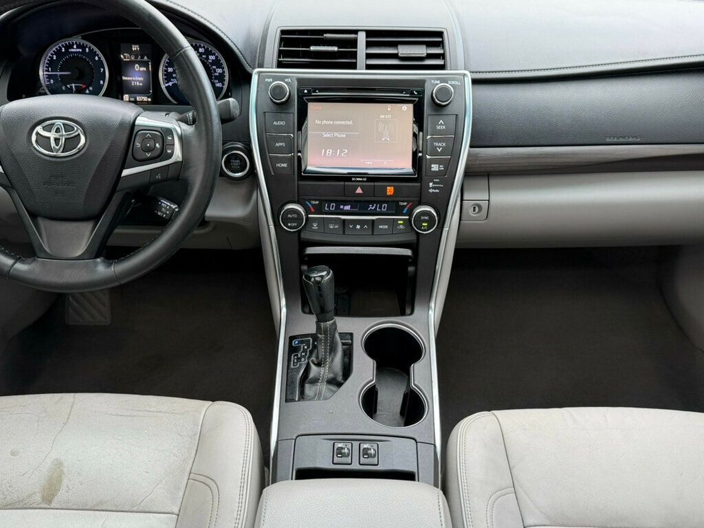 2016 Toyota Camry 4dr Sedan I4 Automatic XLE - 23042706 - 22