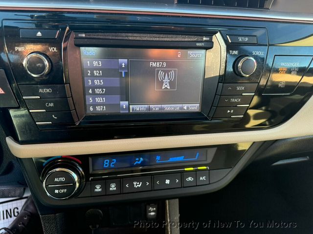 2016 Toyota Corolla 4dr Sedan CVT LE - 22964554 - 11