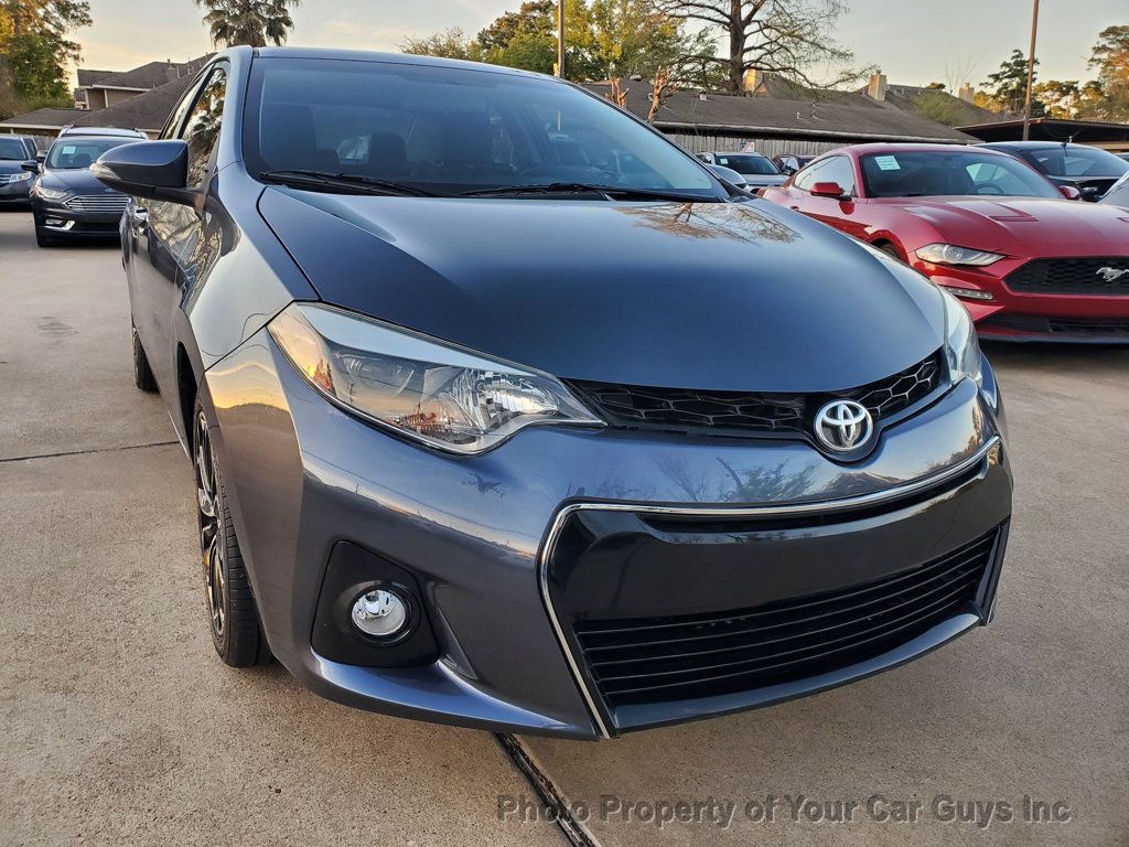 2016 Toyota Corolla 4dr Sedan CVT S - 22999694 - 4