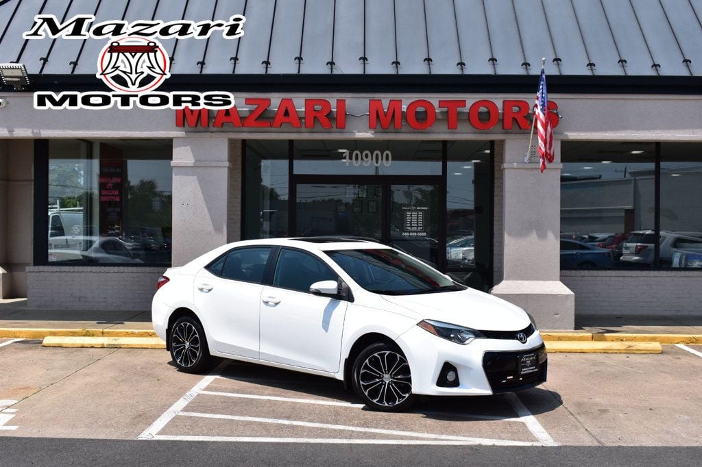 2016 Toyota Corolla 4dr Sedan CVT S Plus - 22539908 - 0