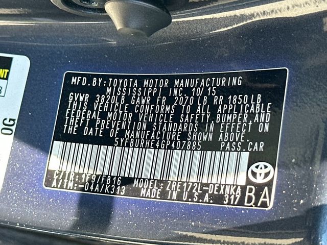 2016 Toyota Corolla LE - 23005006 - 20