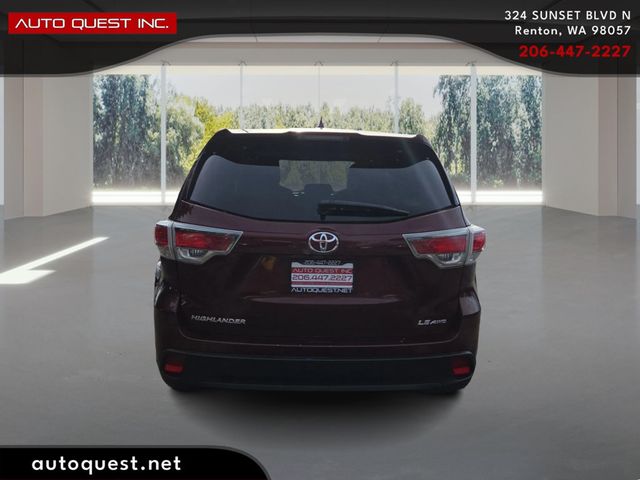 2016 Toyota Highlander AWD 4dr V6 LE Plus - 22980240 - 5