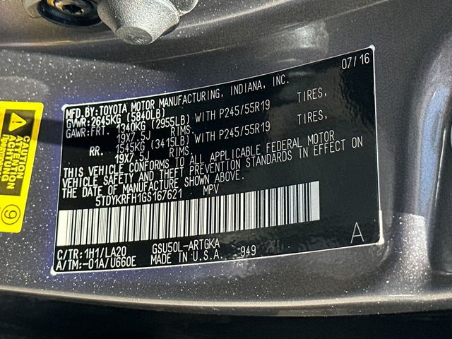 2016 Toyota Highlander Limited - 23050784 - 21