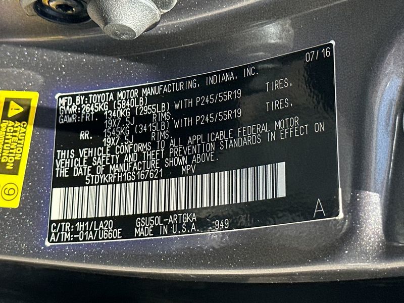 2016 Toyota Highlander Limited - 23050784 - 21