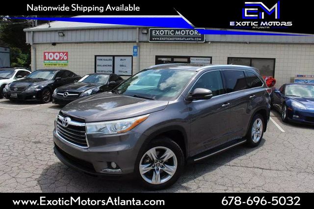 2016 Toyota Highlander Limited Sport Utility 4D - 22470252 - 0