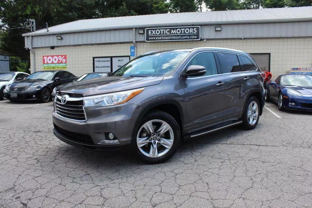 2016 Toyota Highlander Limited Sport Utility 4D - 22470252 - 1