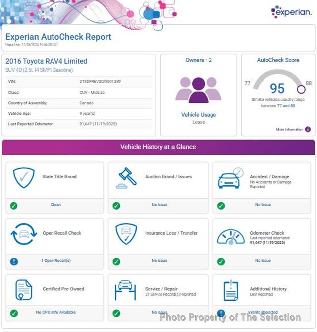 2016 Toyota RAV4 AWD LIMITED W/ENTUNE NAVIGATION, LEATHER & MOONROOF - 22951198 - 7