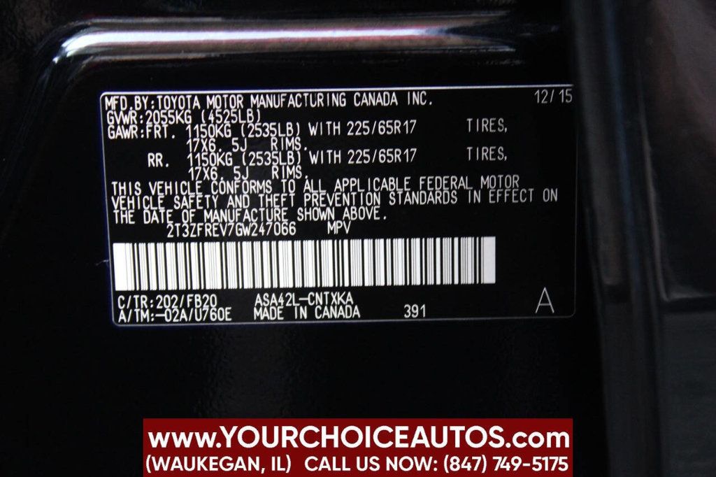 2016 Toyota RAV4 FWD 4dr LE - 22910487 - 30