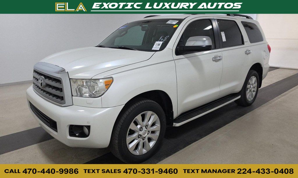 2016 Toyota Sequoia 4WD 5.7L FFV Platinum - 23071716 - 0