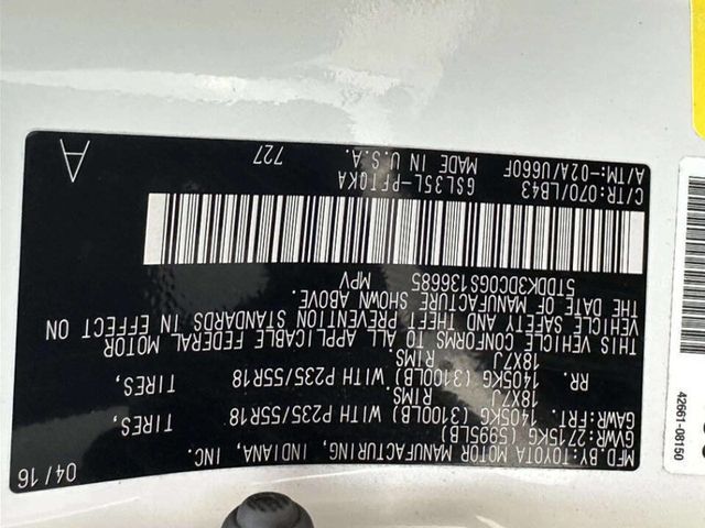 2016 Toyota Sienna Limited 7 Passenger AWD 4dr Mini Van - 23023833 - 39