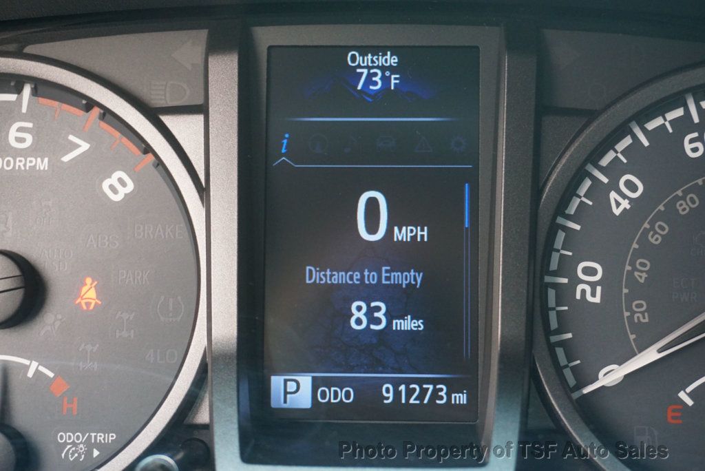 2016 Toyota Tacoma TRD Sport Double Cab 4WD LB V6 Automatic LONG BED - 23045685 - 37