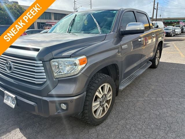 2016 Toyota Tundra Platinum CrewMax 5.7L V8 4WD 6-Speed Automatic - 23061485 - 0