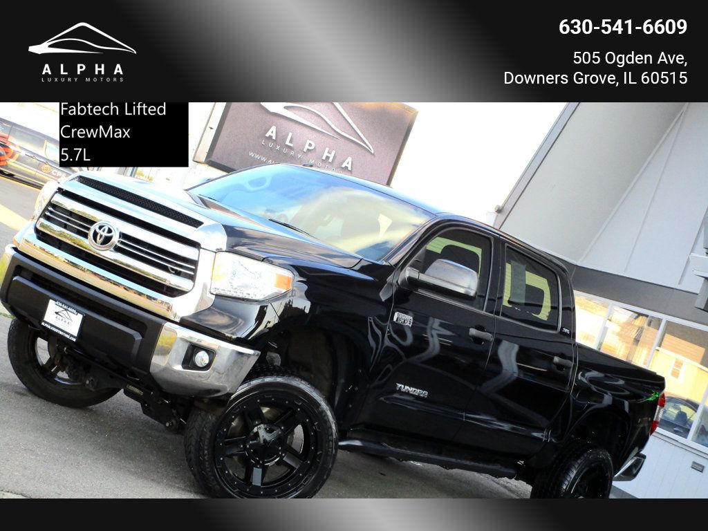 2016 Toyota Tundra SR5 CrewMax 5.7L V8 FFV 4WD 6-Speed Automatic - 22920280 - 0